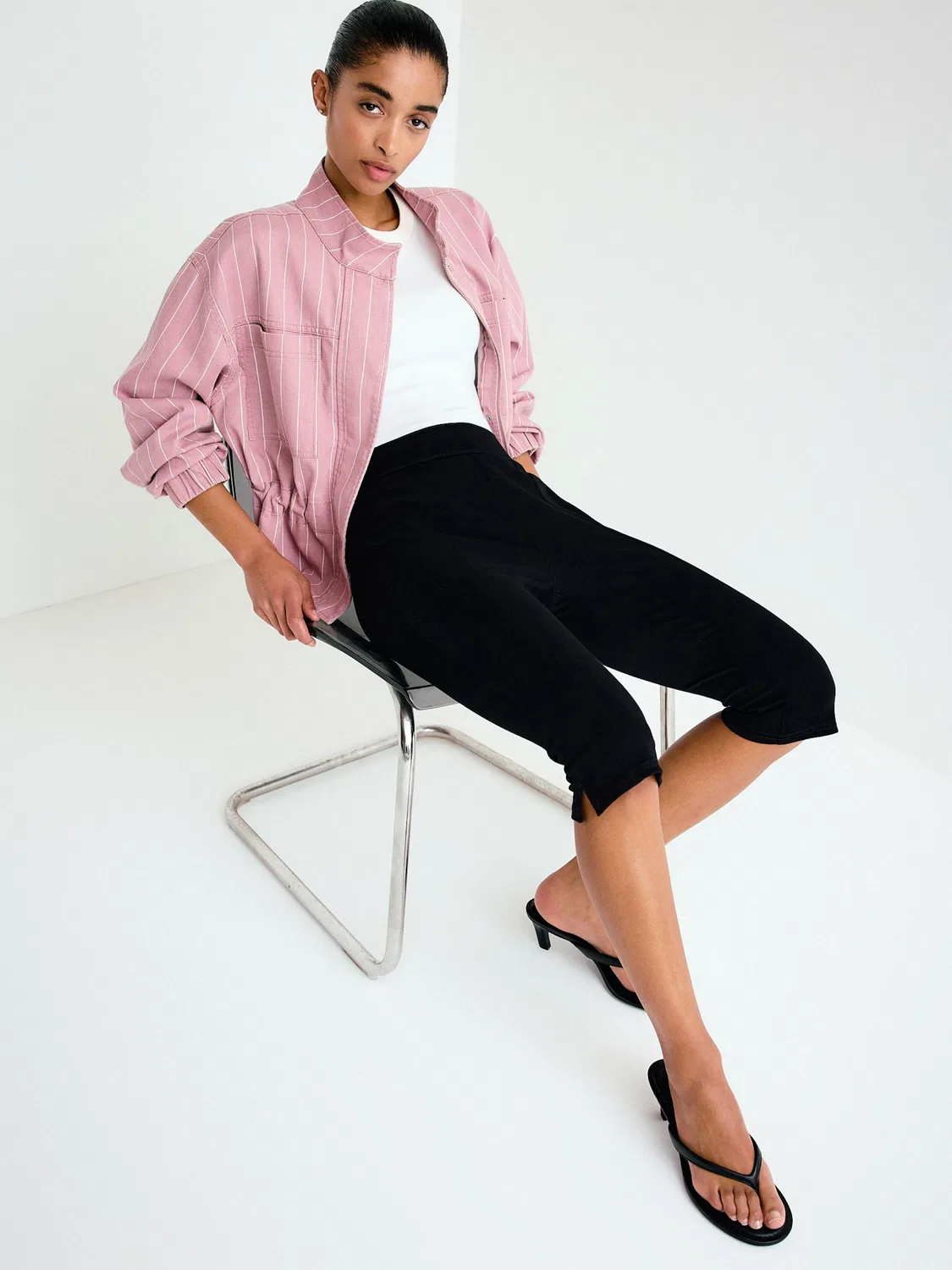 Узкие джеггинсы Next, Black Denim — фото 4