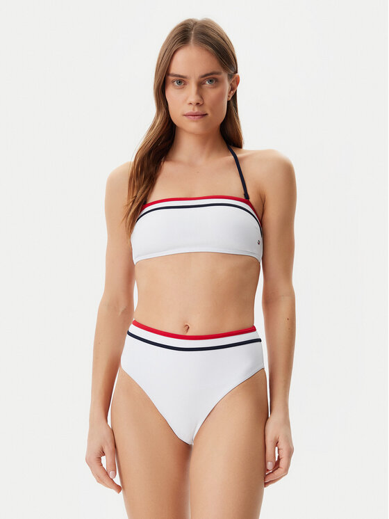 Топ бикини UW0UW05873 Tommy Hilfiger, белый — фото 2