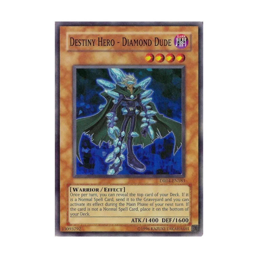 

CCG Герой Судьбы — Алмазный Чувак (Обычный), Yu-Gi-Oh - Turbo Pack 3 - Singles
