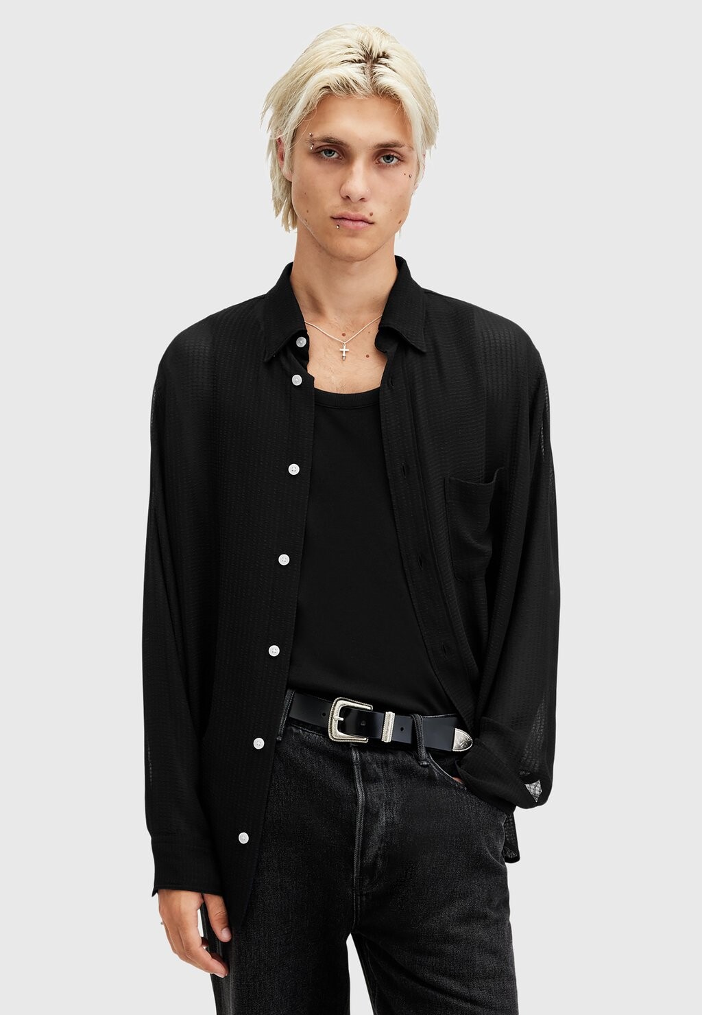 

Рубашка ANDO AllSaints, черный