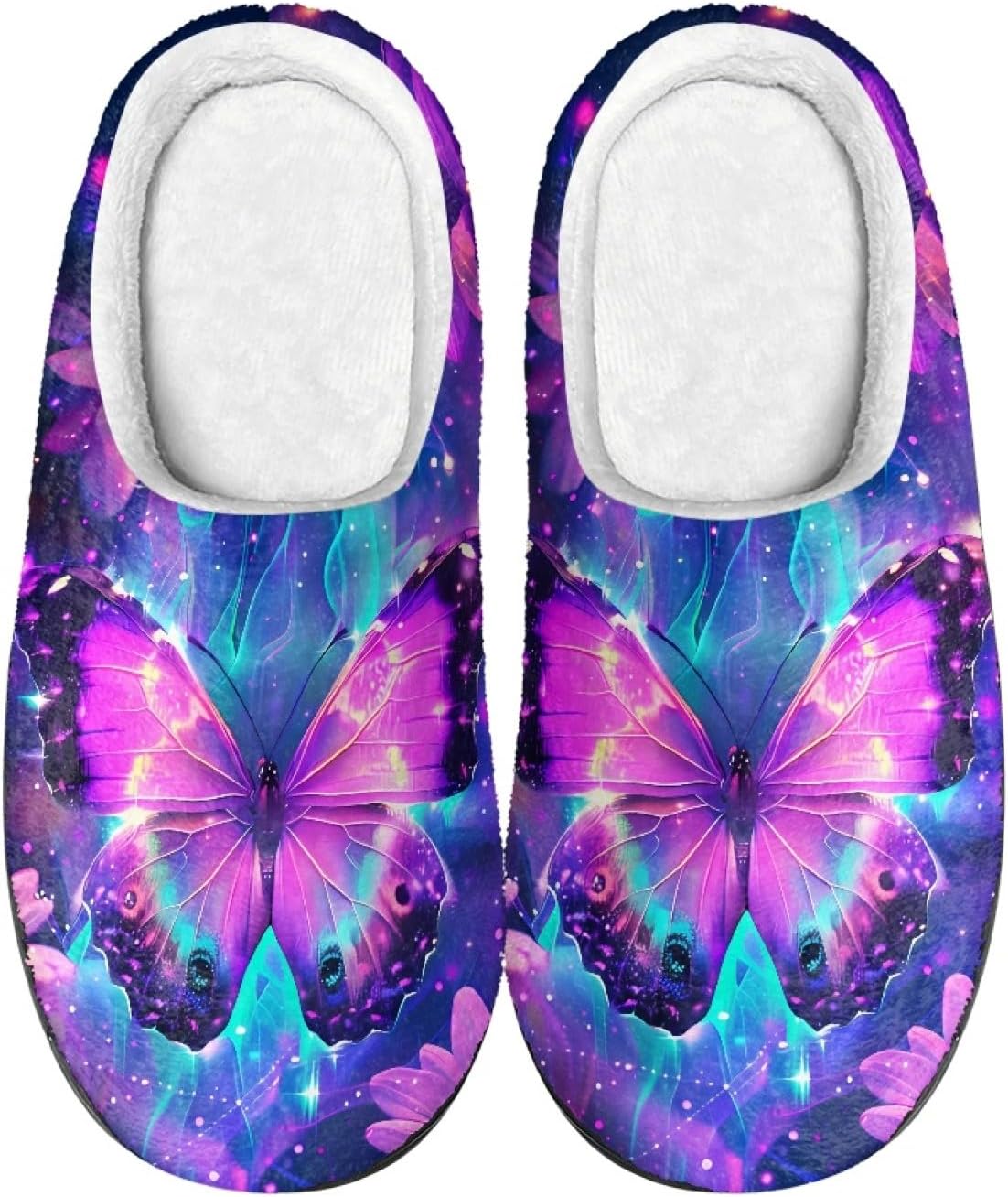 

Тапочки COEQINE для спальни, женские и мужские, мягкие и теплые для дома на зиму, легкие домашние обувь, размер США 4-12, фиолетовый