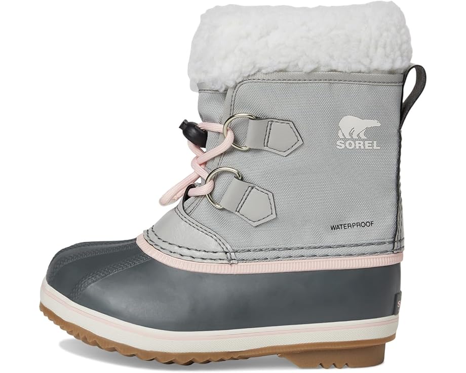 Детские ботинки Sorel Yoot Pac Nylon Wp (Toddler/Little Kid) SOREL Kids, Dove/Gum 2 — фото 4