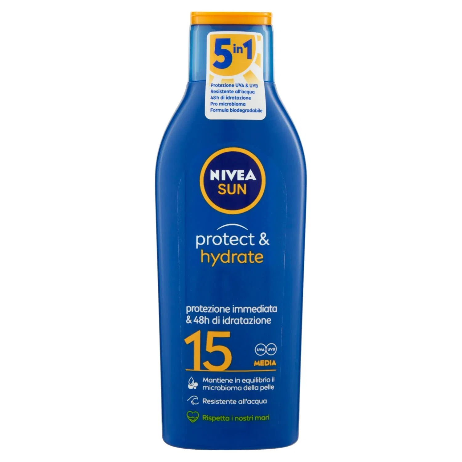 Солнцезащитный флюид для тела NIVEA SPF 15, 200 мл Nivea Sun
