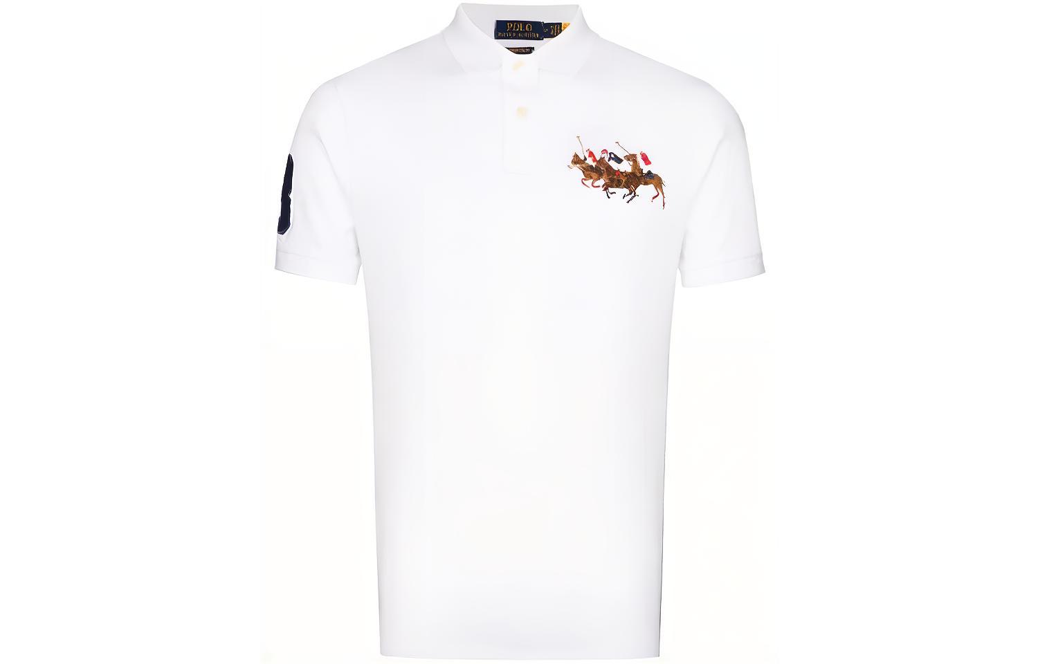 

Поло с вышивкой Polo Shirt Polo Ralph Lauren, Белый