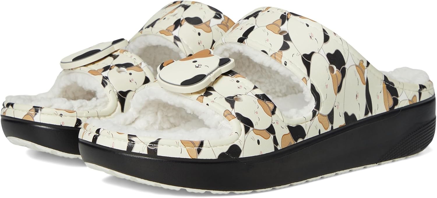 

Сандалии Crocs Unisex-Adult Squishmallows Cozzzy на плоской подошве, мультиколор