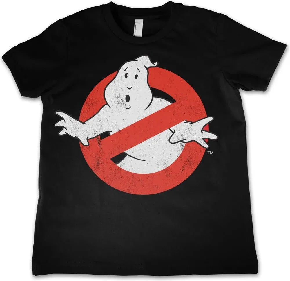 Футболка с принтом Ghostbusters, черный
