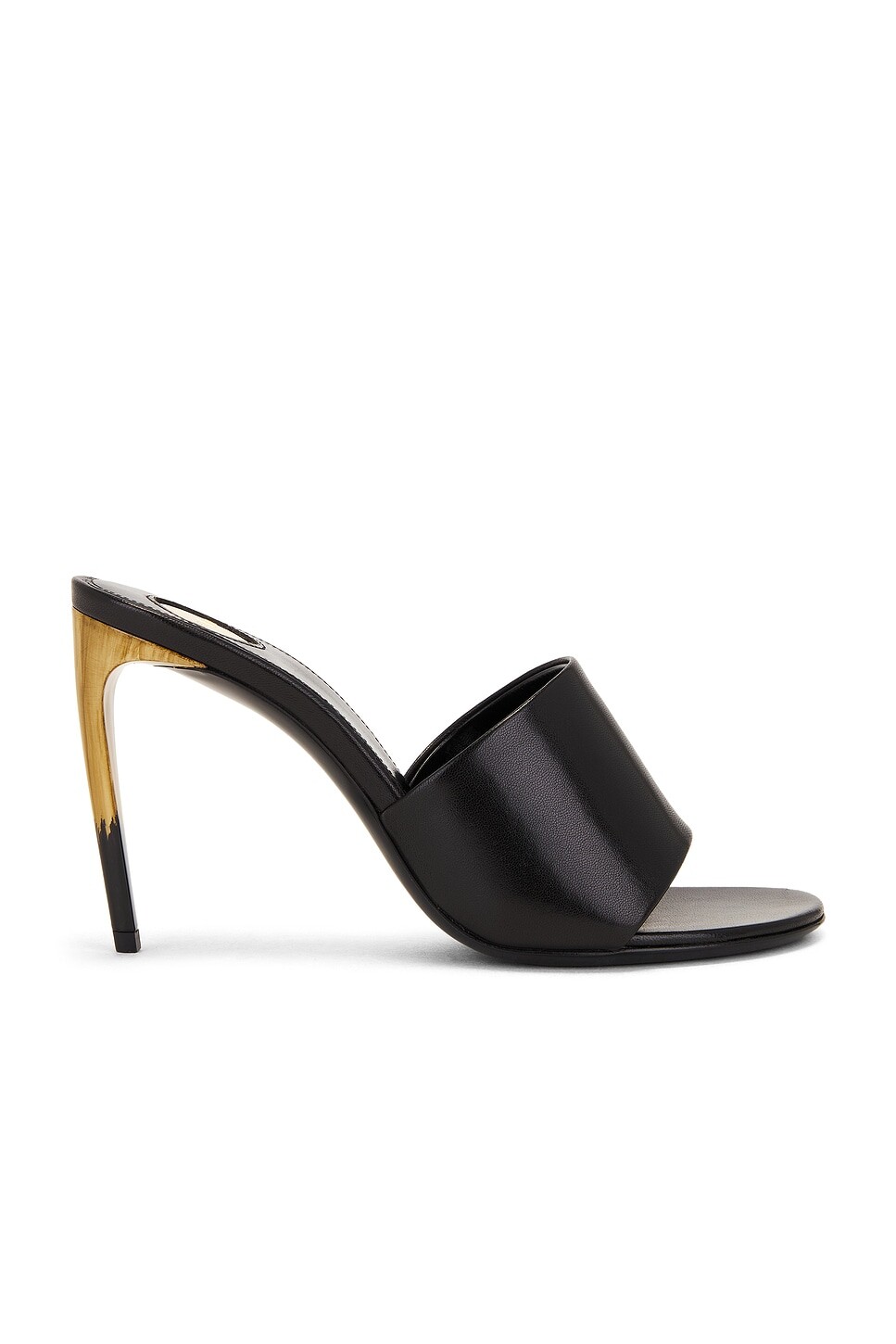 Бриджит Сандалии Saint Laurent, цвет Nero