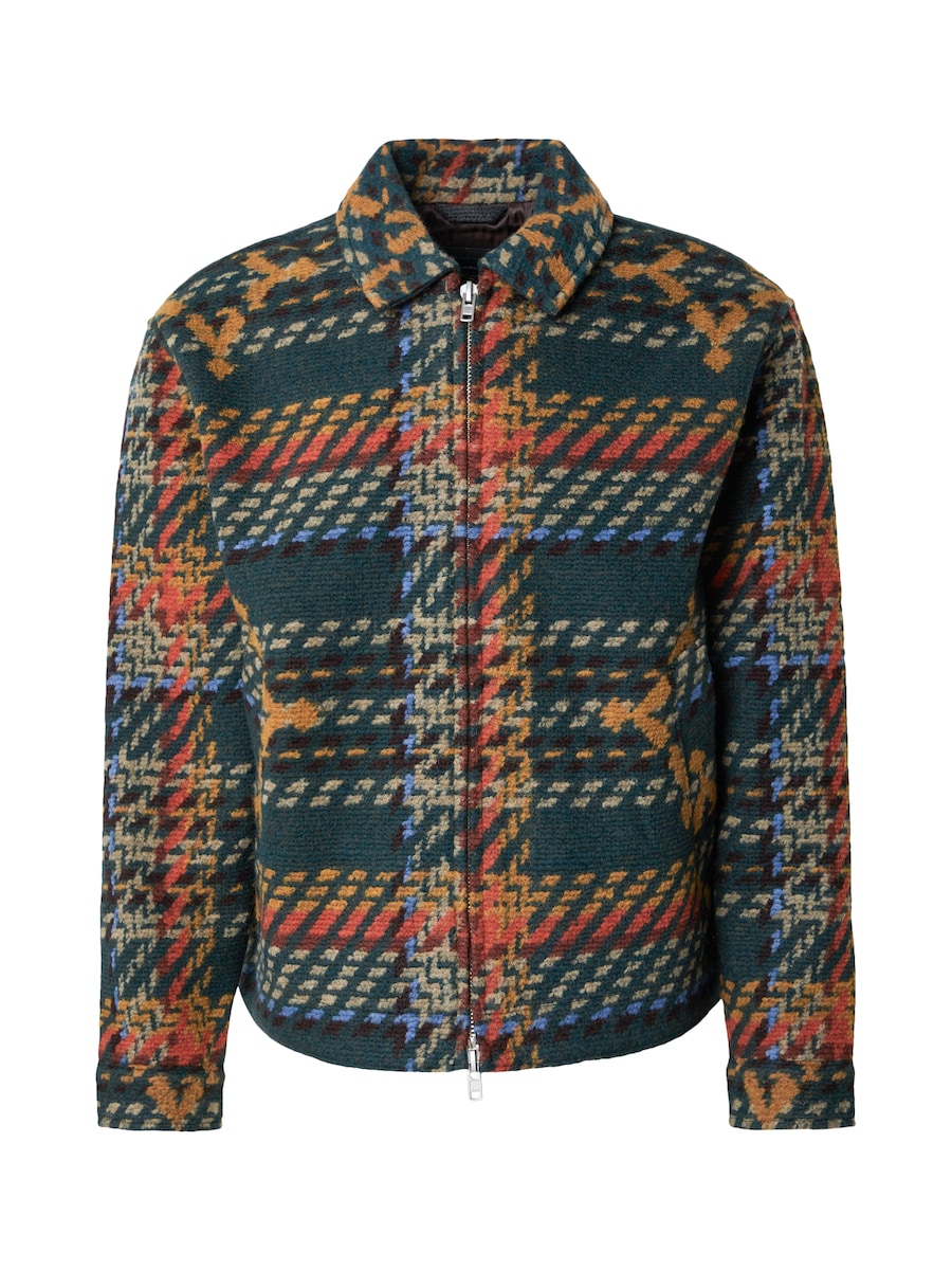 

Куртка межсезонная Abercrombie & Fitch, изумрудный