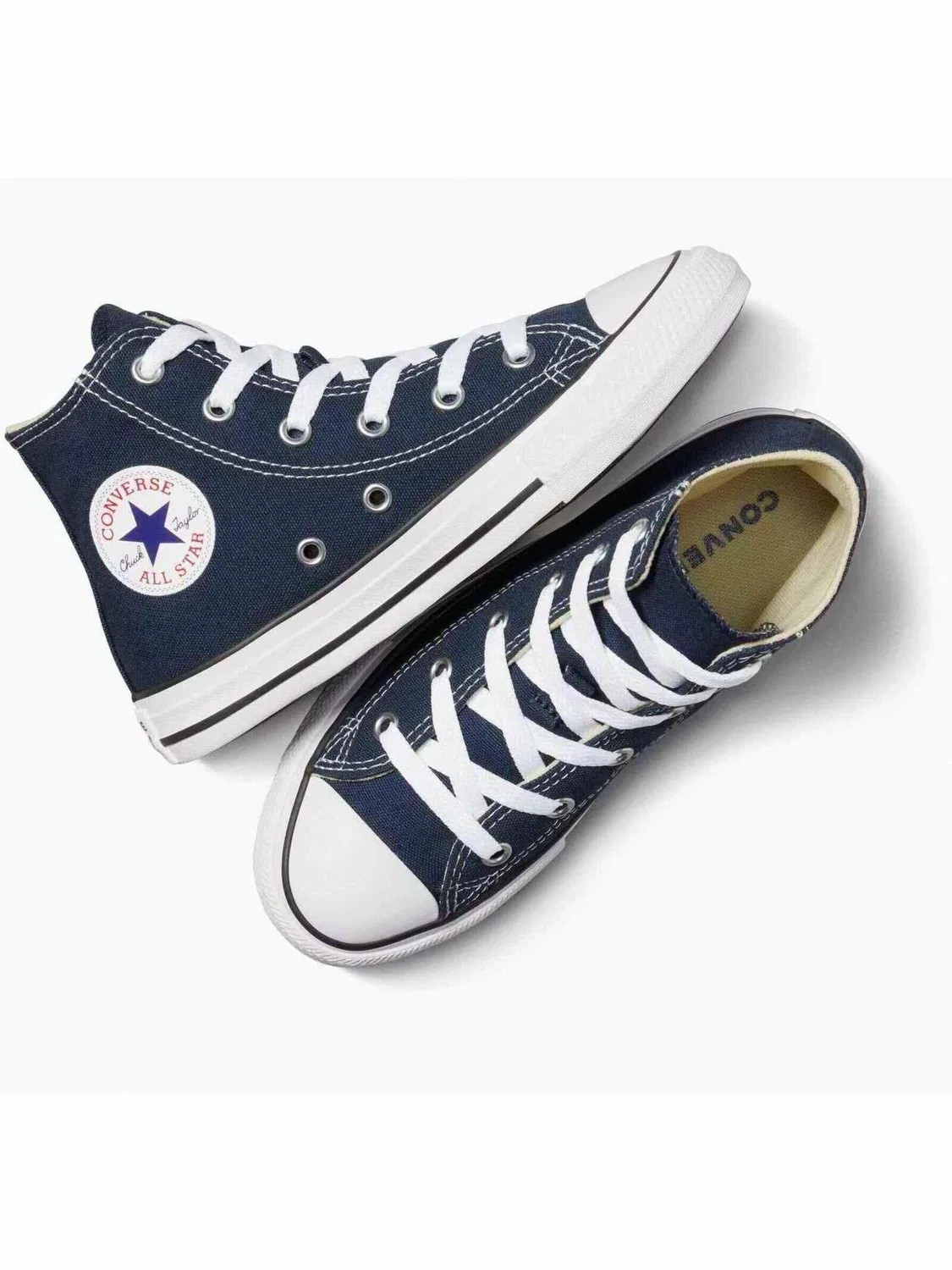 Кроссовки Converse Yths Chuck Taylor синего цвета — фото 2