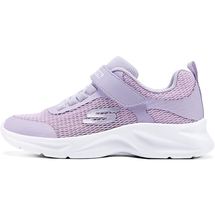 

Износостойкие дышащие низкие повседневные кроссовки для детей Skechers Kids, лаванда
