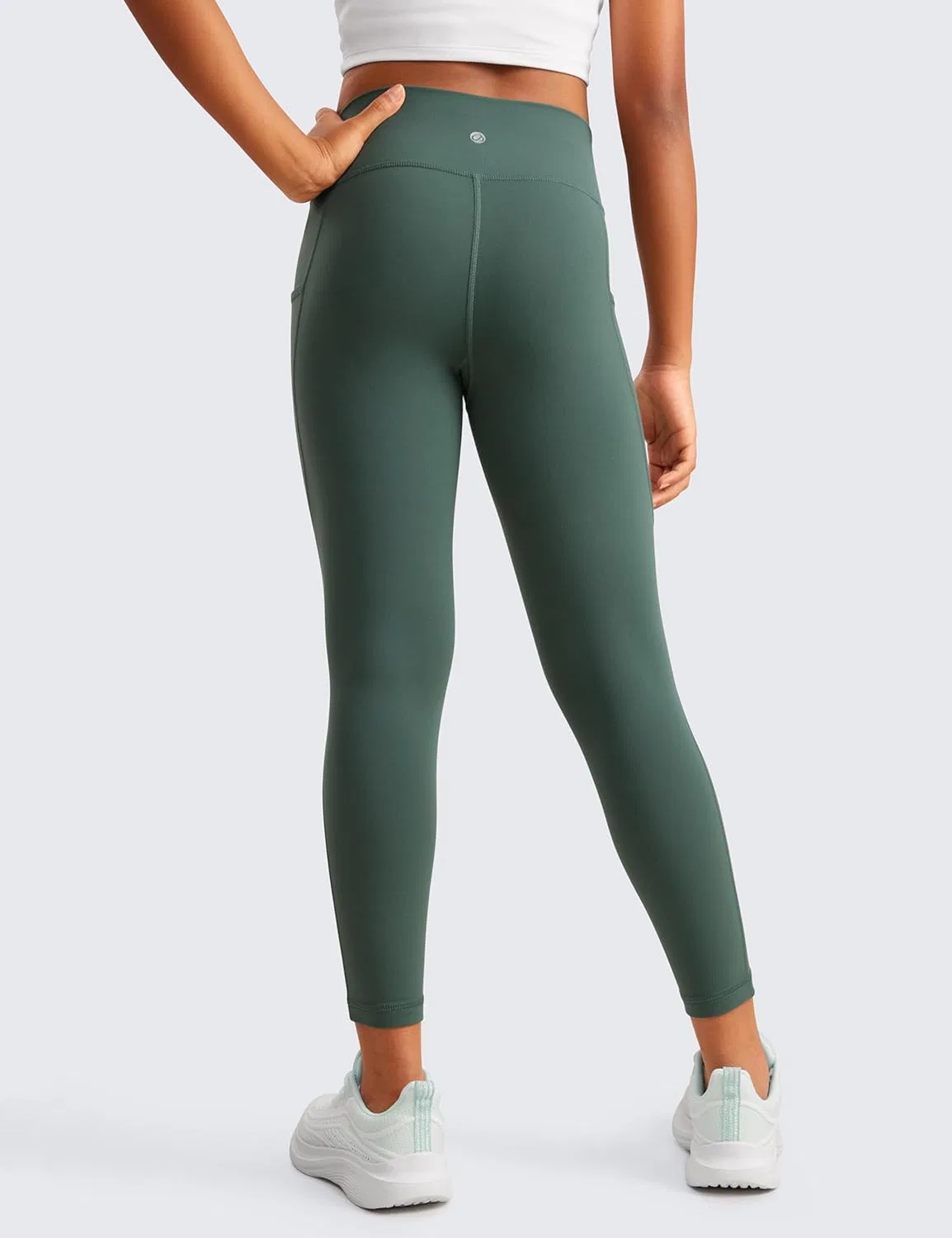 Леггинсы для йоги CRZ YOGA, Dark Forest Green — фото 3