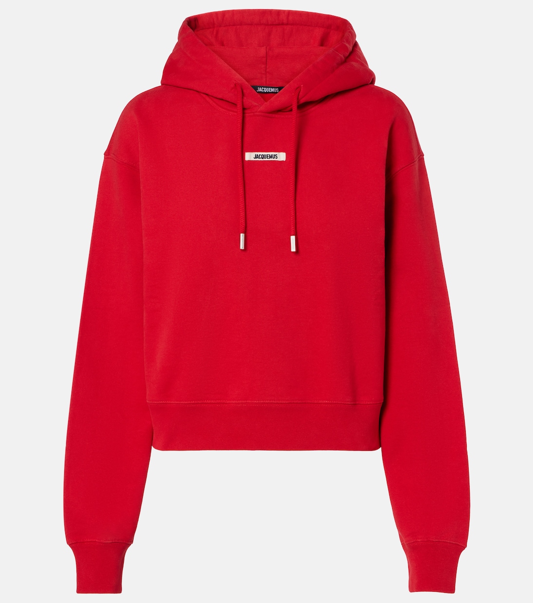 

Хлопковая худи с рубчиком Jacquemus, Red 1