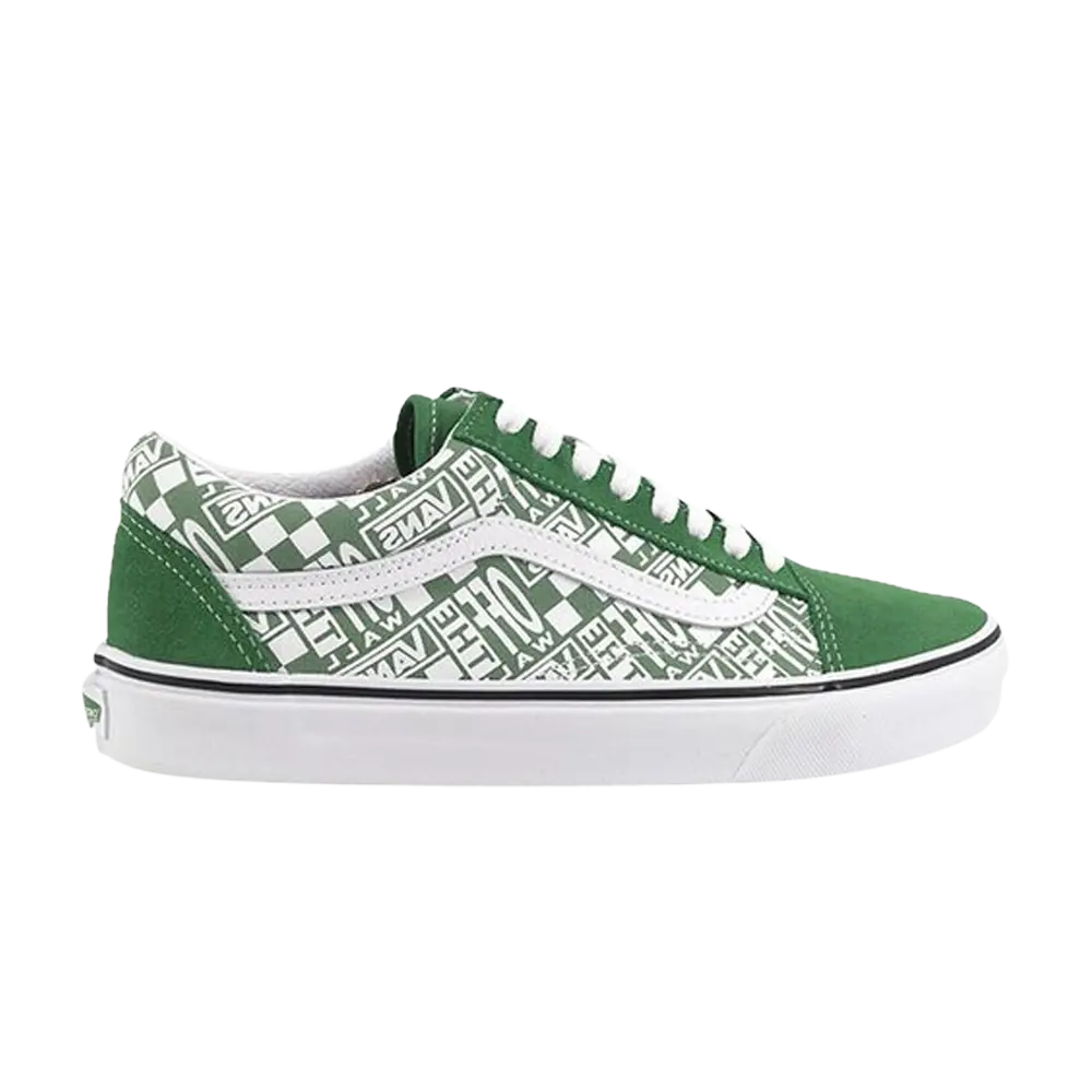 

Кроссовки Old Skool Vans, зеленый