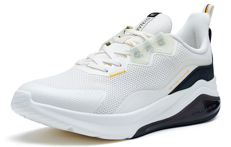 Кроссовки 361° Training Shoes Men Low-top Feather White/vintage Yellow, цвет Feather white/vintage yellow — фото 2