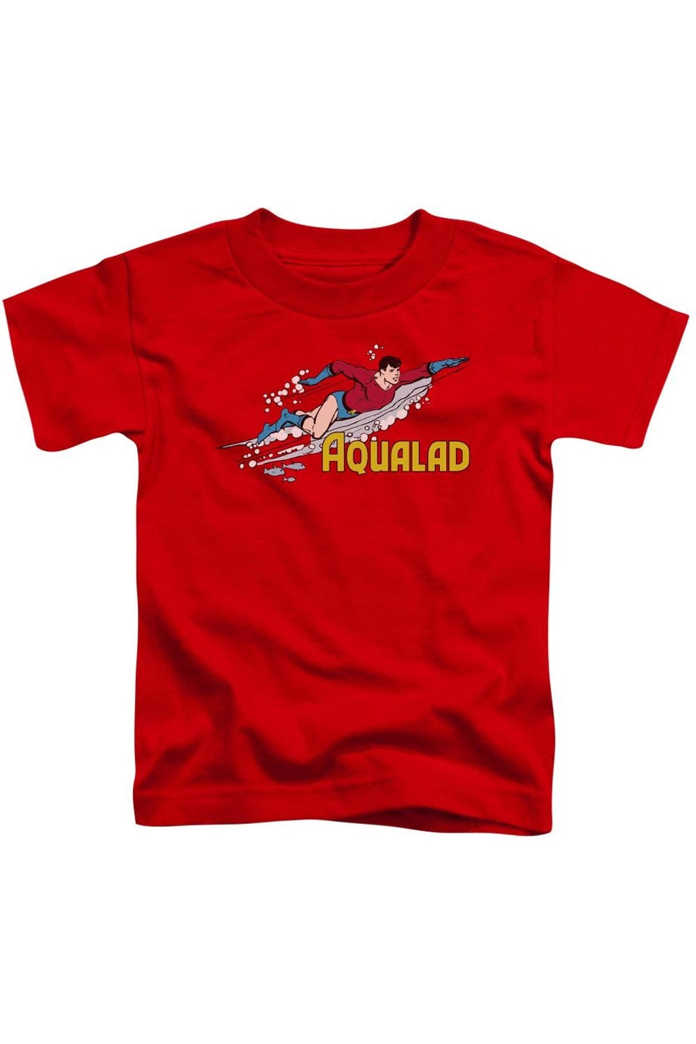 

Футболка с коротким рукавом DC Comics Aqualad для детей Gildan, красный