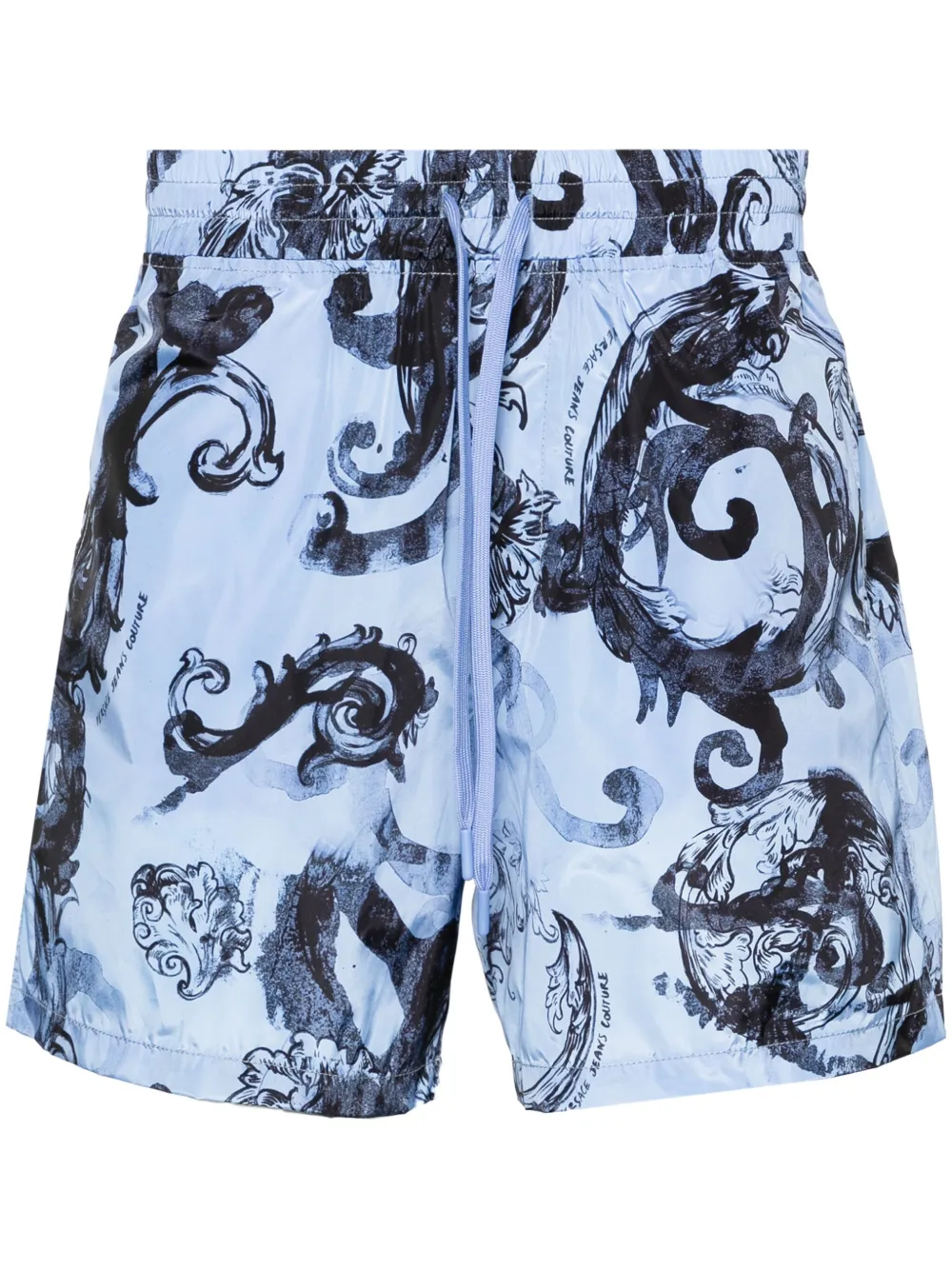 

Шорты с принтом Watercolour Couture Versace Jeans Couture, синий