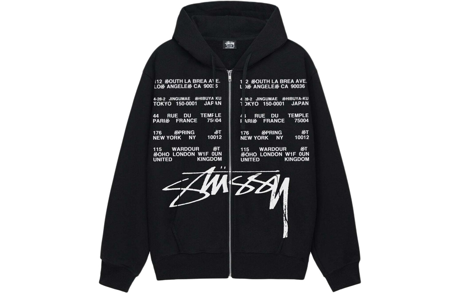 

Толстовка унисекс Stussy, синий