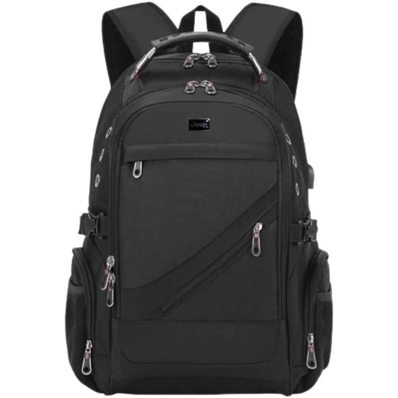 

Jeep Брюки Oxford Bag Regular мужские черные