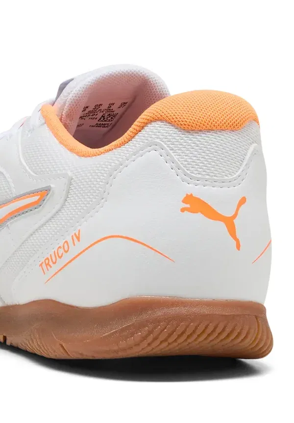 Кроссовки Puma Truco iv, бело-оранжевый глоу-вибрант сильвер — фото 3