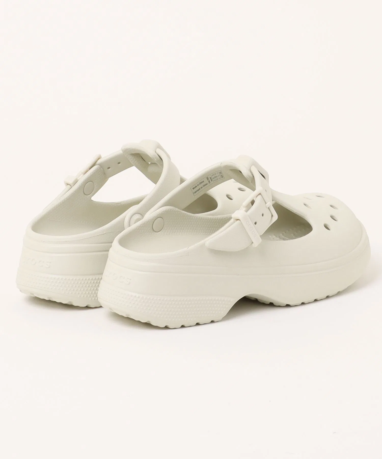 Мужские сандалии Crocs CLASSIC MARY JANE CLOG бежевые — фото 2