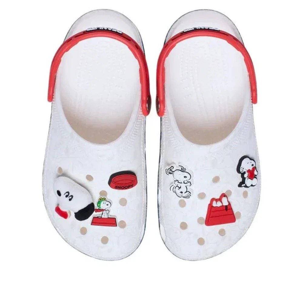 Crocs Peanuts Classic 211124-90H Clog USWhite Round Toe Shoes JAX1207 — фото 4