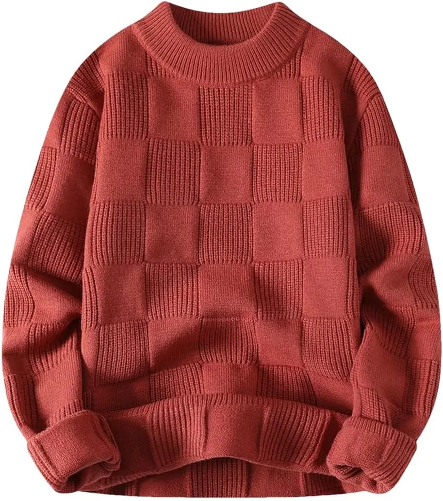 

Свитер мужской вязаный полосатый O-Neck Wjnvfioo