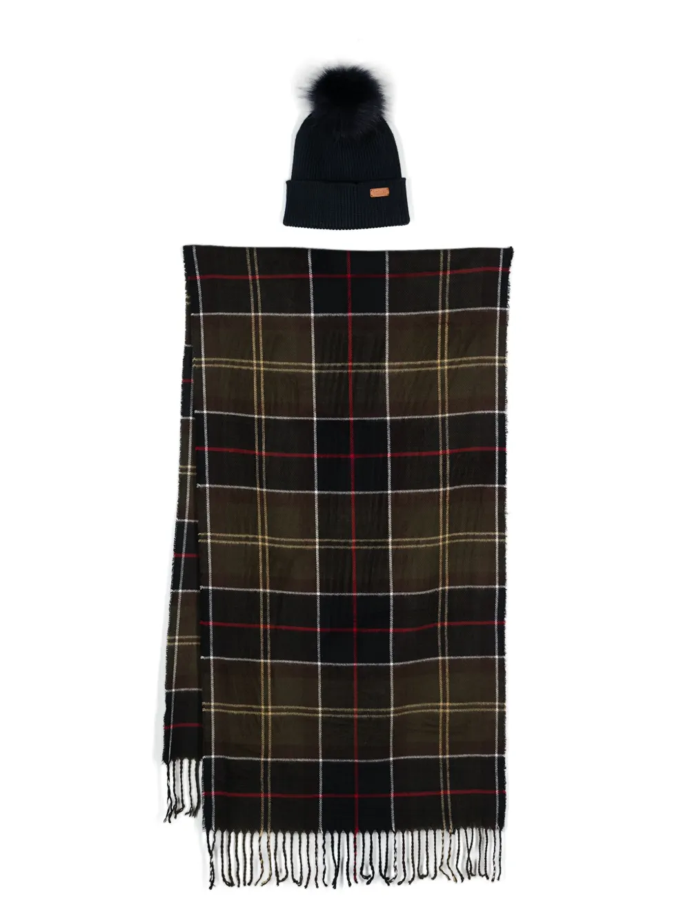 

Комплект Dover & Hailes с шарфом Barbour, зеленый