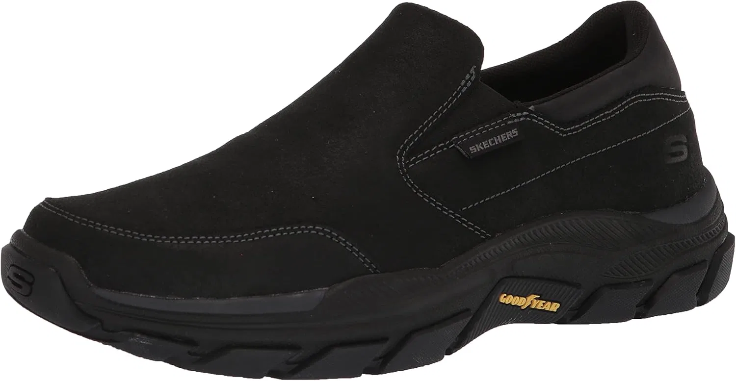 Мужские кроссовки Skechers 204480 CDB, Black Leather W Synthetic