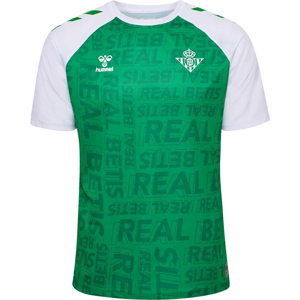 

Футболка с коротким рукавом Hummel Real Betis 23/24 pre match, зеленый