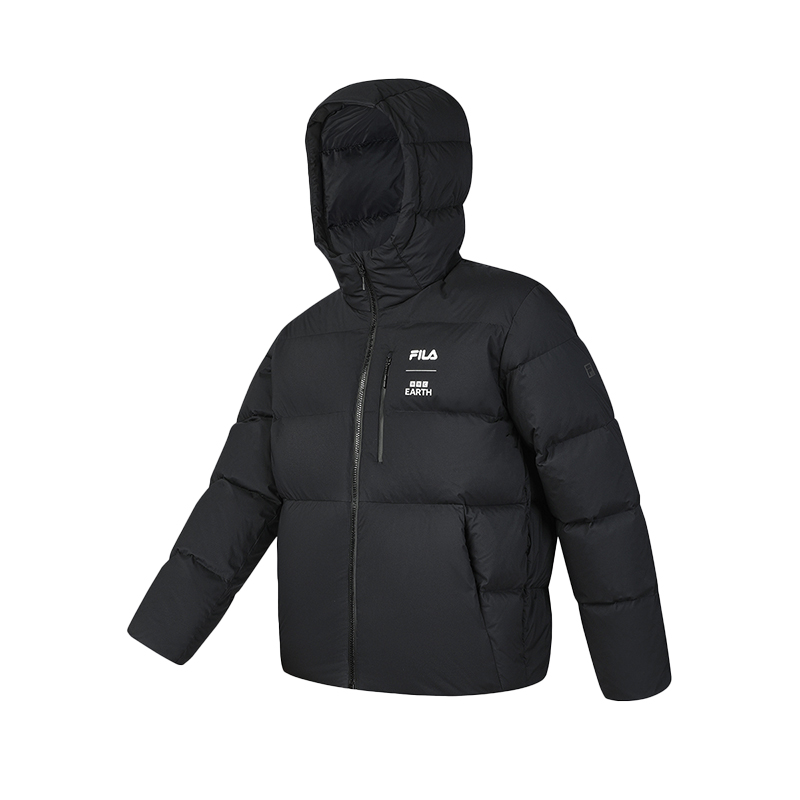 

FILA Пуховик мужской Pitch Black, Черный, FILA Пуховик мужской Pitch Black