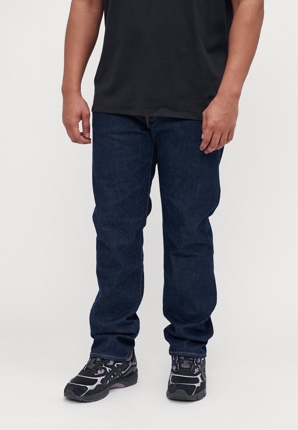 

Джинсы зауженного кроя 502 TAPER Levi's® Plus, темно-синий деним