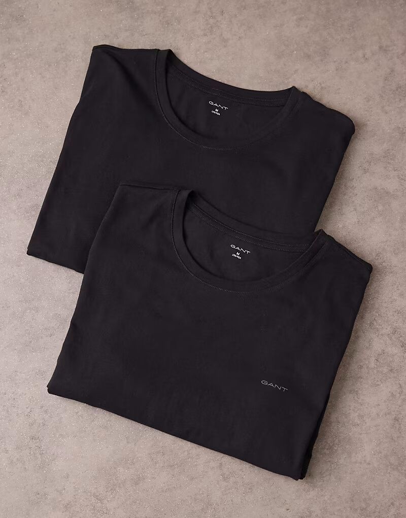 

GANT, набор из 2-х топов для отдыха с логотипом щита черного цвета