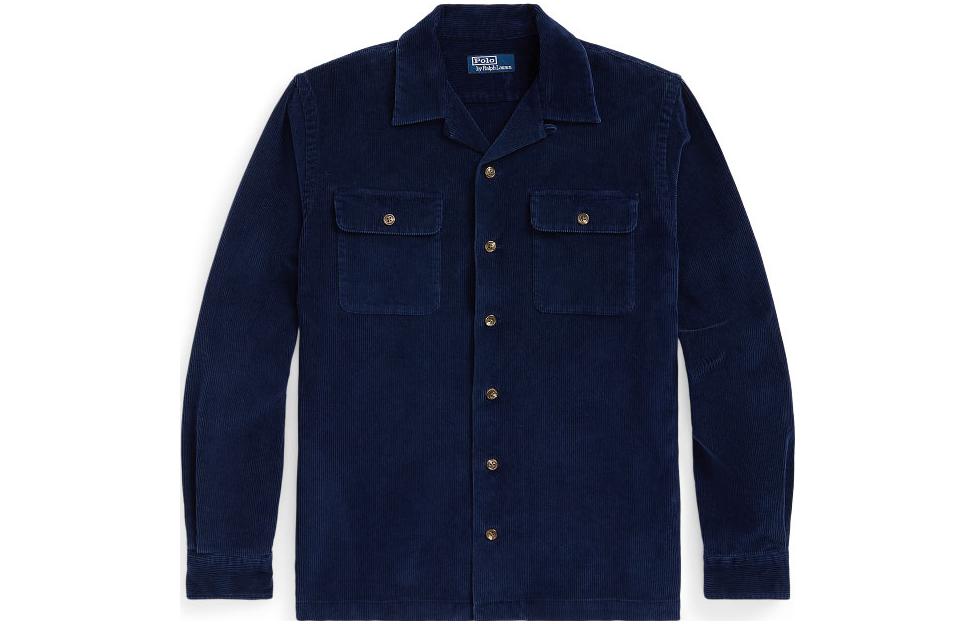 

Футболка поло мужская синяя Polo Ralph Lauren