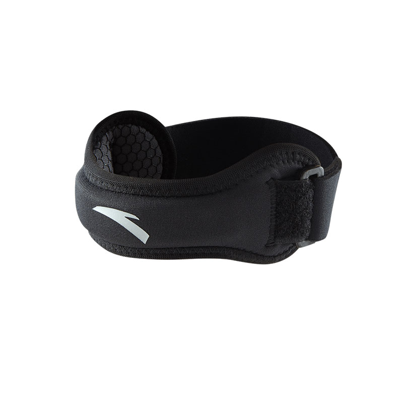 

ANTA Скакалка для фитнеса спортивная профессиональная наколенник Patella Strap, двойная регулировка, поддержка колена Black Unisex