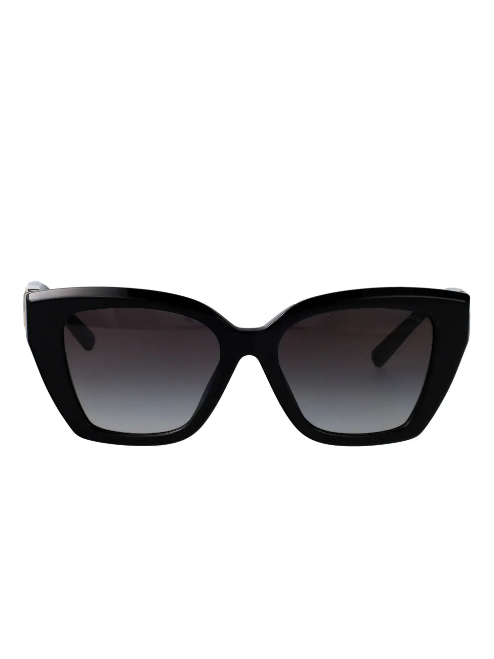 

Солнцезащитные очки «кошачий глаз» с мотивом в виде буквы T Tiffany & Co, черный