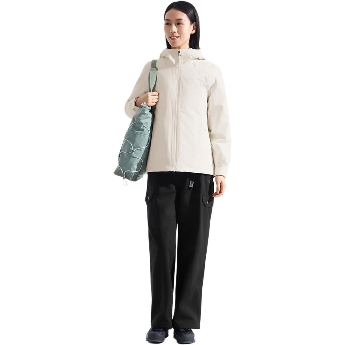 

THE NORTH FACE Женская ветровка для походов водонепроницаемая и ветрозащитная, EI5/Dune White/Gray Glaze Blue