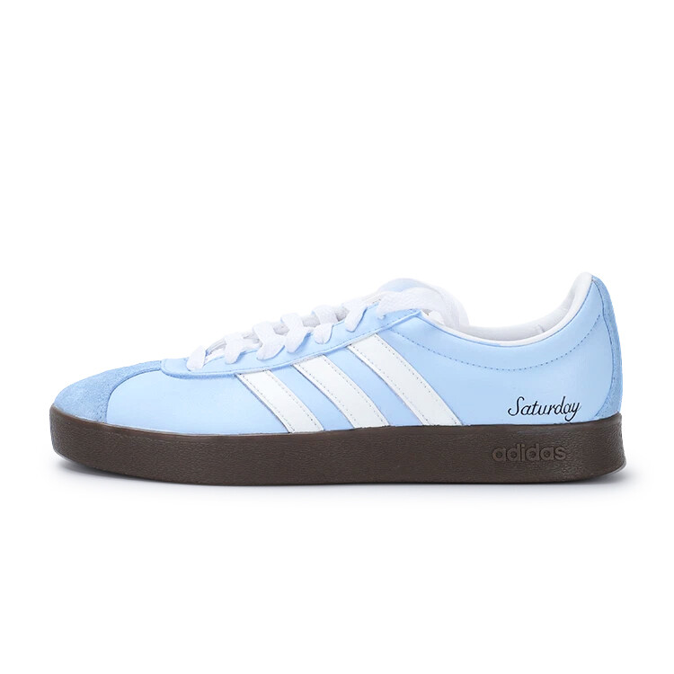

Кроссовки adidas neo Vl Court Classic Skateboarding Shoes Unisex Low-top White, голубой, Синий, Кроссовки adidas neo Vl Court Classic Skateboarding Shoes Unisex Low-top White, голубой