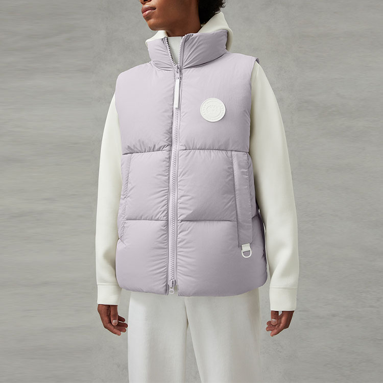 Весенне-летняя коллекция PASTELS 2022 Жилет мужской Сиреневый Canada Goose — фото 3