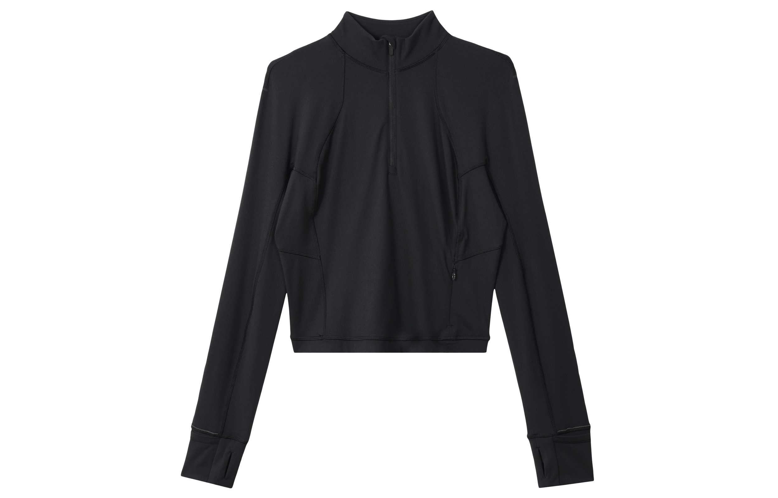 

Футболка It's Rulu на молнии для выступлений Lululemon, Black/BLK