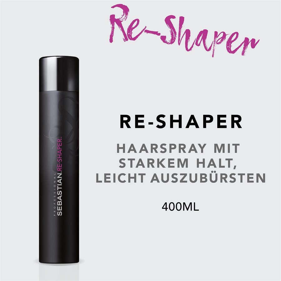 

Лак для волос Sebastian Strong Hold Hairspray, Re-Shaper 400 ml