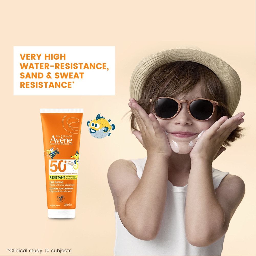 Солнцезащитный лосьон для детей SPF 50+ Avène, nuo 2 metų 250 мл — фото 3