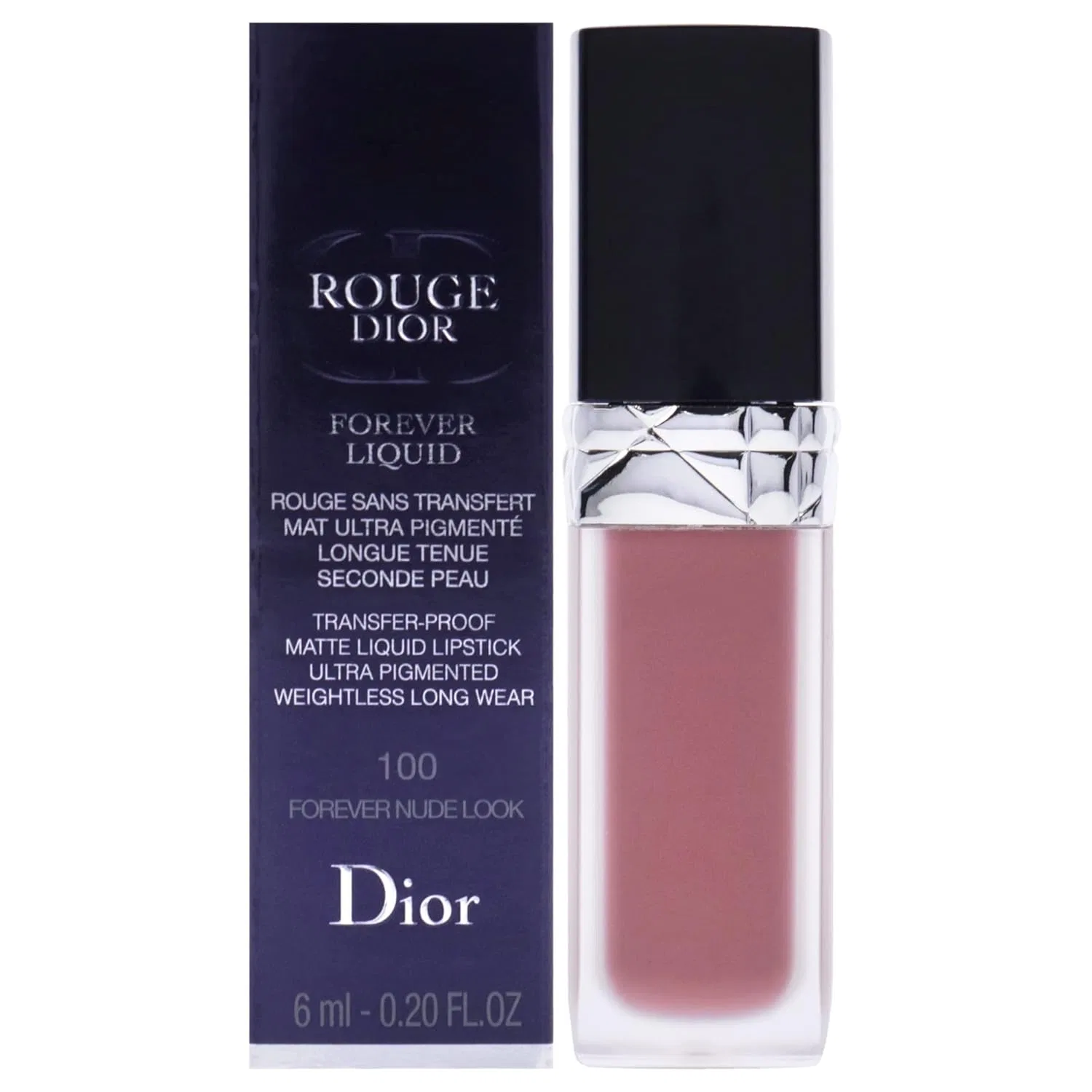 Матовая жидкая помада «Rouge Dior Forever Matte» от Christian Dior Dior, Nude