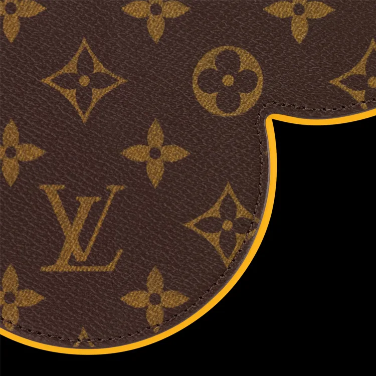 LOUIS VUITTON Деревянная шкатулка для украшений желтая — фото 4