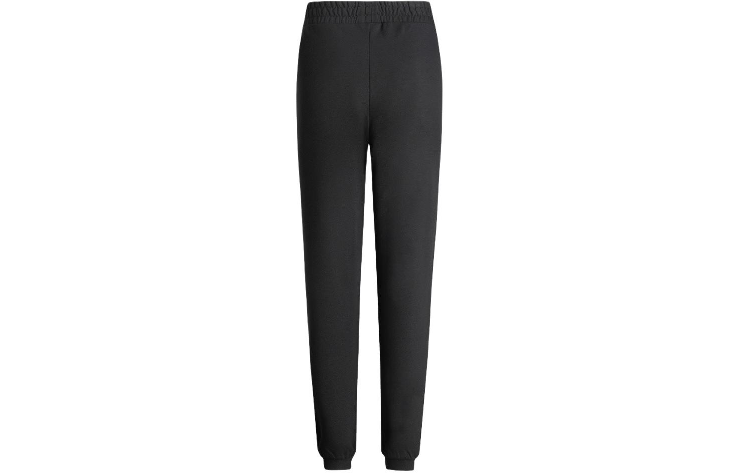 EMPORIO ARMANI EA7 Спортивные трикотажные брюки женские black — фото 4
