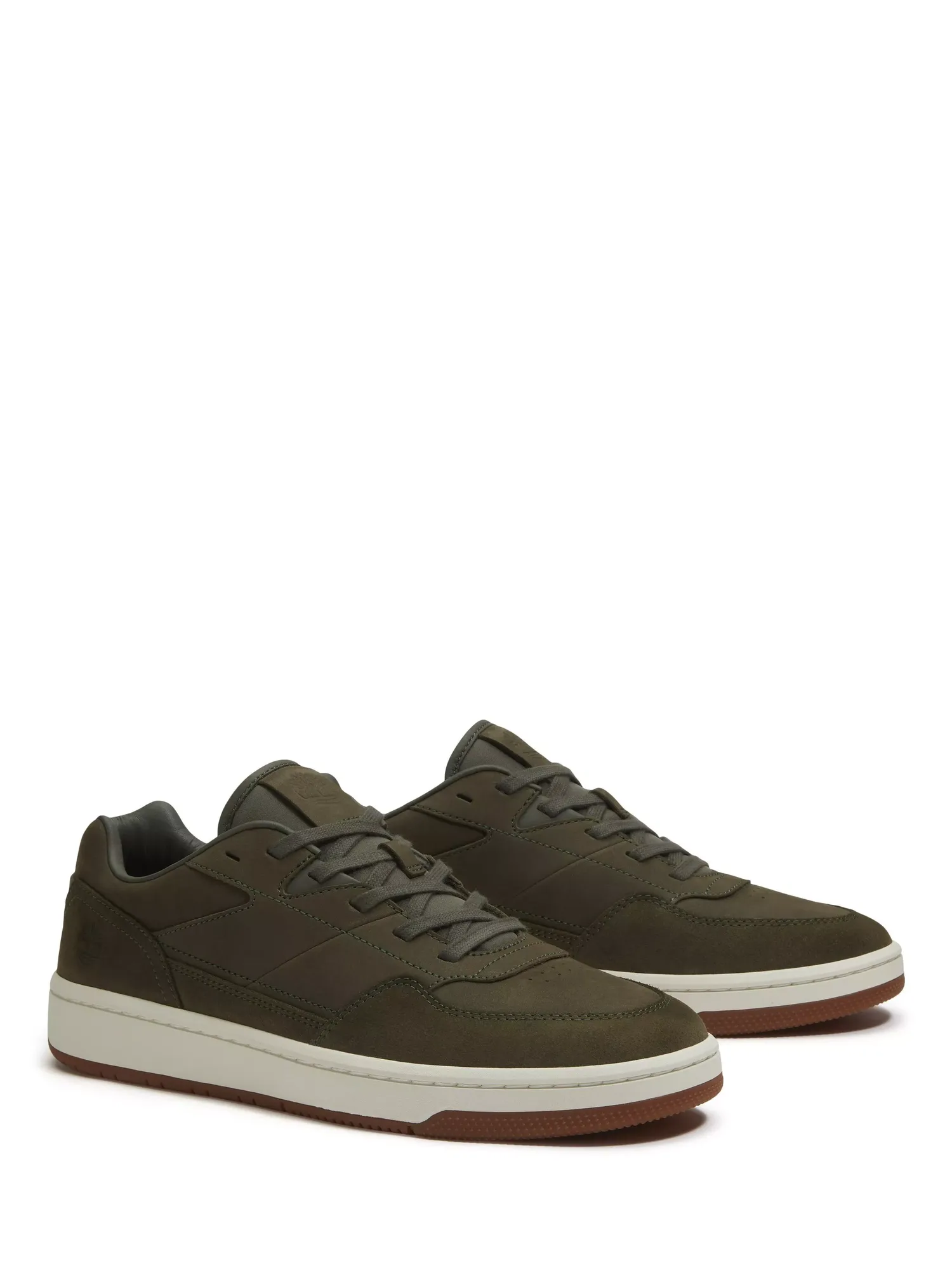 Кроссовки Jackson Court Low Lace Trainers, темно-зеленые Timberland — фото 2