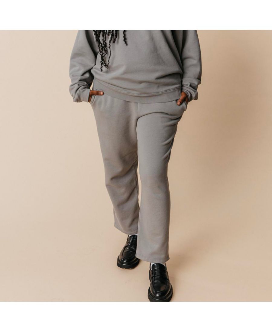 

Женские укороченные брюки-тедди из органического хлопка Ocio, Ash