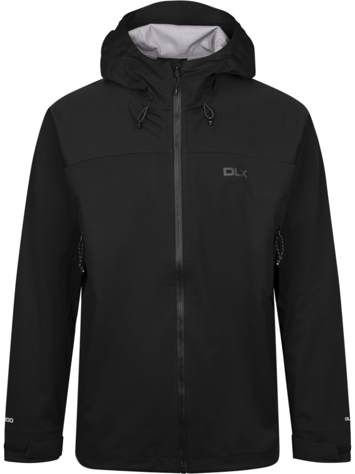 

DLX Мужская дождевая куртка "Johannes Rainwear" черного цвета