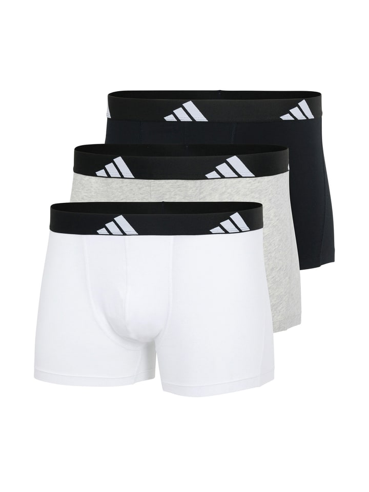 

Трусы боксеры adidas, цвет schwarz, grau, weiss