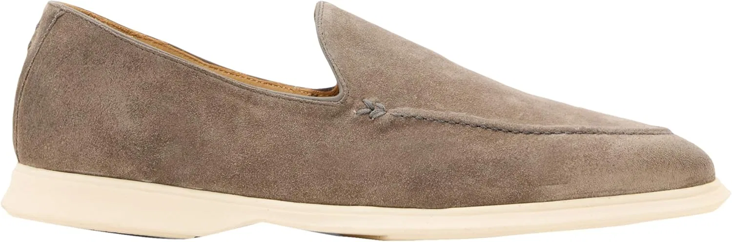Лоферы Thompson, John Varvatos, стальной серый