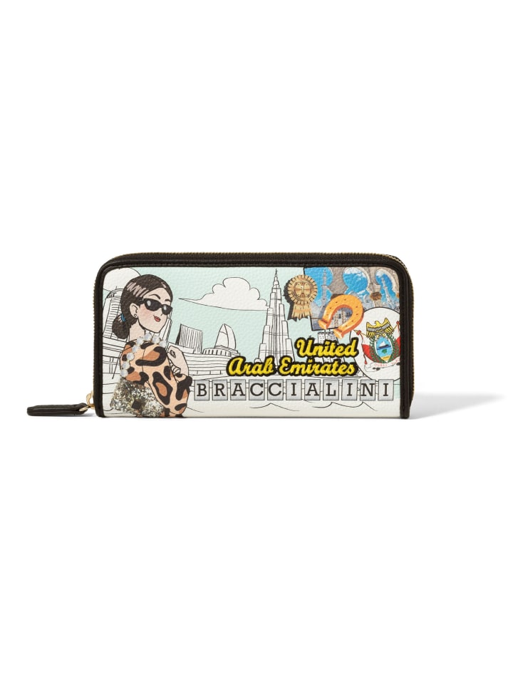 

Кошелек Braccialini, цвет multicolored